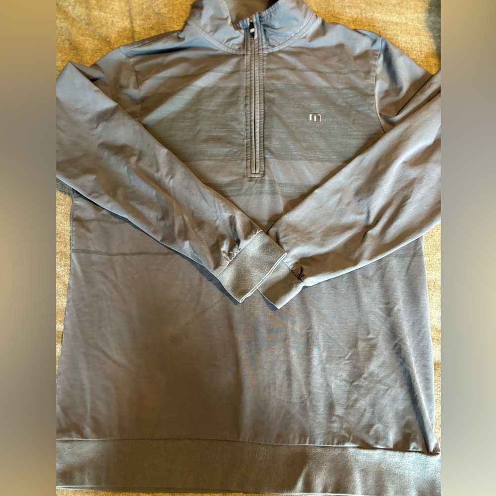 Travis Mathew 1/4 Zip Pullover, Men’s‎ size Medium Cotton Blend